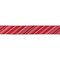 Northlight Red and White Striped Christmas Wired Craft Ribbon 2.5" x 10 Yards